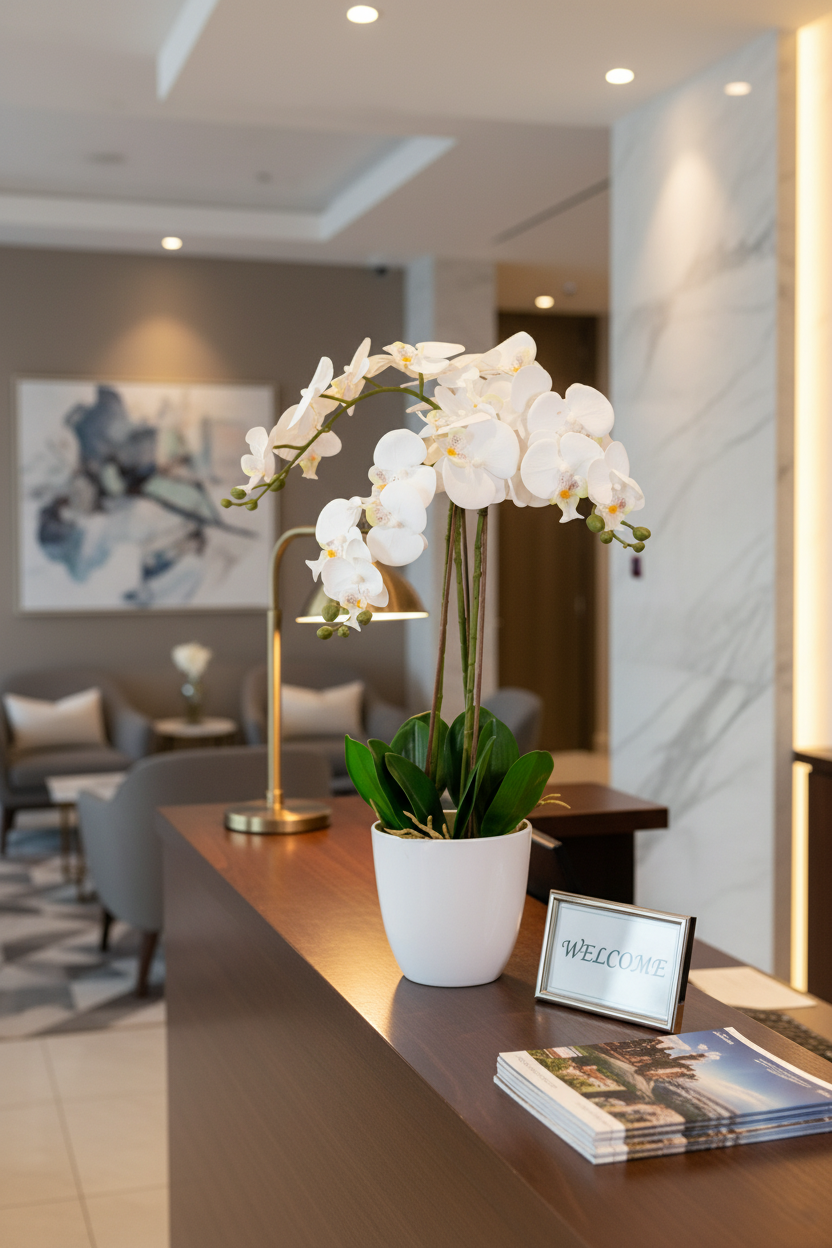 Sztuczny Storczyk 70cm