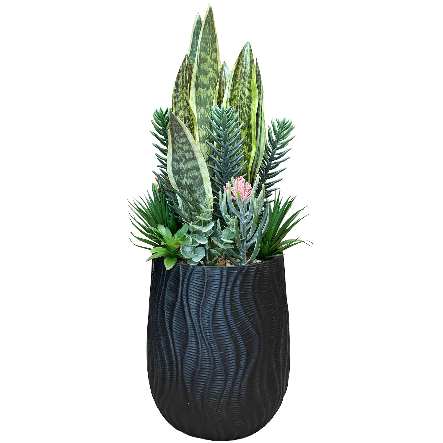 Sztuczna Sanseweria Sukulenty XL