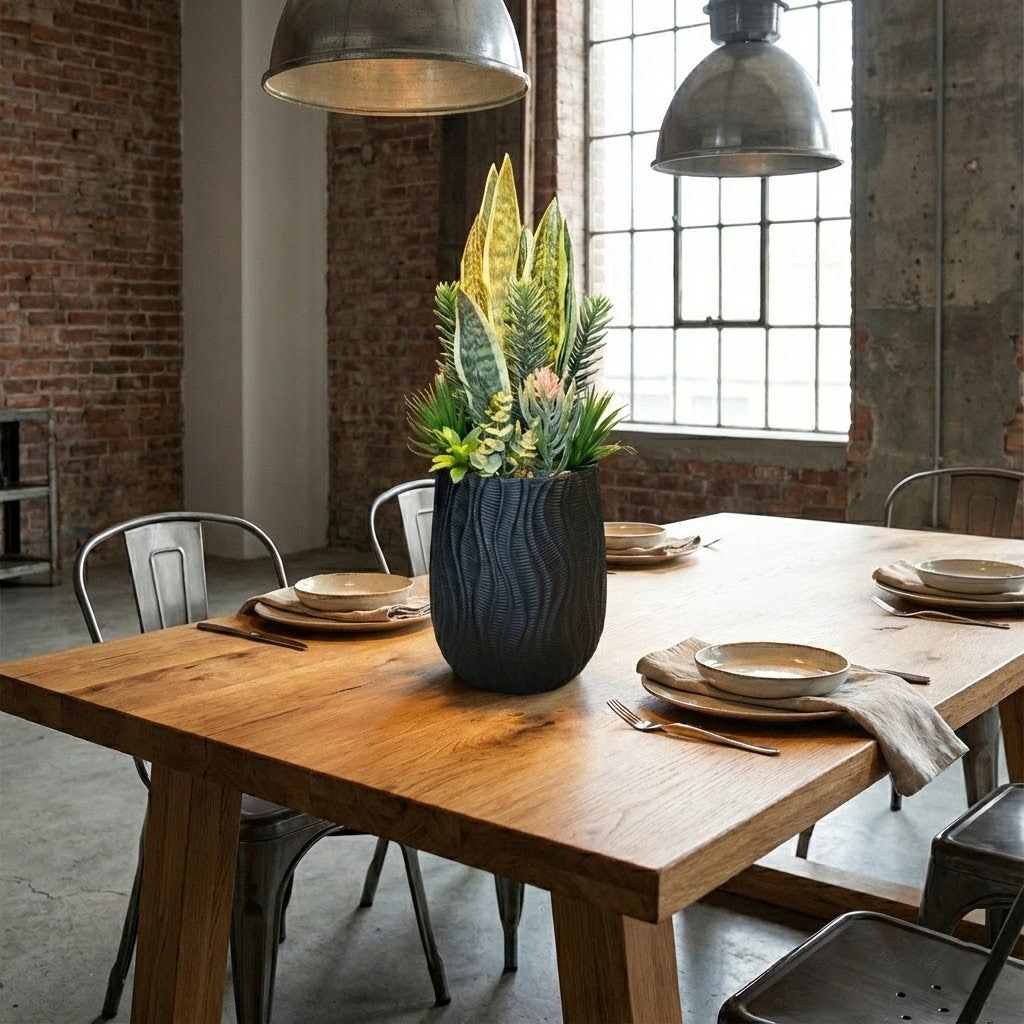 Sztuczna Sanseweria Sukulenty XL